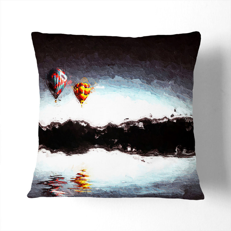 Square Throw Cushion, 40cm H x 40cm W x 15cm D
