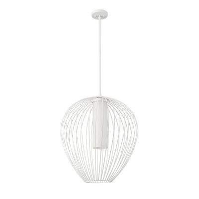 Burakcan 1 - Light White Single Pendant