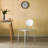 Modern Plastic Outdoor Dining Chair with Open Oval Back Design-1780881785-1856052822