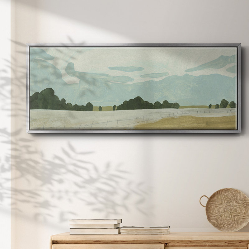 Farmland Study II- Framed Canvas