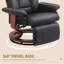 Fauteuil inclinable et pivotant manuel HOMcom