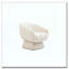 Chaise pivotante Boucle, structure en bois massif