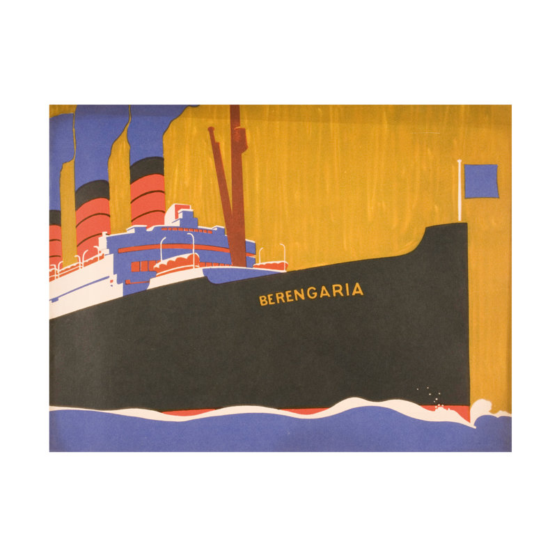"Louis Fancher", Cunard Line, H 14 po x l 19 po