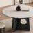 White&Black Round Sintered Stone Dining table-1492772134