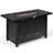 Rectangular Metal Outdoor Side Table , 42'' in. W 20'' in. D