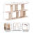 Madero Tiered Storage Wood Wall Shelf