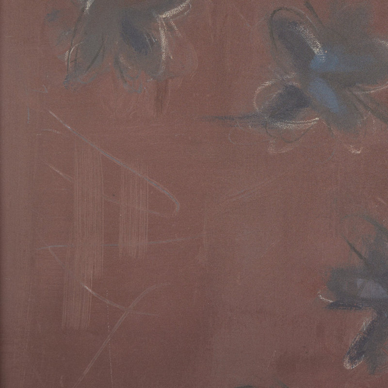 Vintage Painting by Jamie Beckwith, 48" H x 48" W