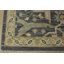 Tapis oriental en laine grise moderne noué à la main 8 pi 11 po x 12 pi Anatolia