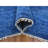 Sier One-of-a-Kind Rectangle 9'2" X 12'2" New Age Area Rug in Blue