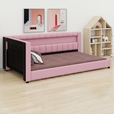 Stylish Upholstered Platform Bed with LED Lights and Convenient USB Charging
