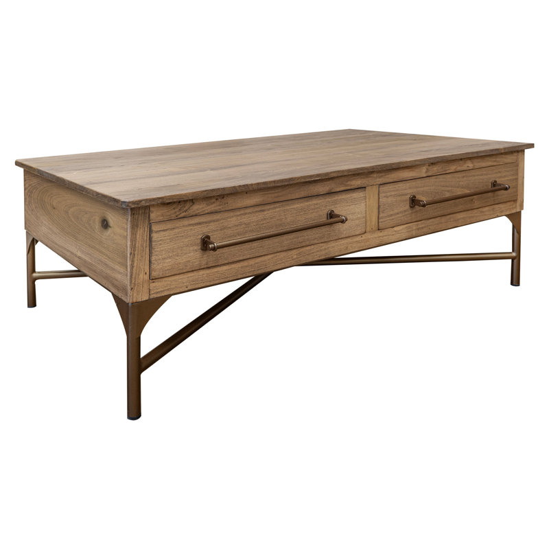 Dann Metal Base Cocktail Table