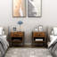 Table de chevet de style industriel