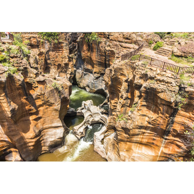 Bourkes Luck Potholes - Wrapped Canvas Print