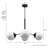 Hunter Hepburn 4 Light Chandelier Ceiling Light Fixture