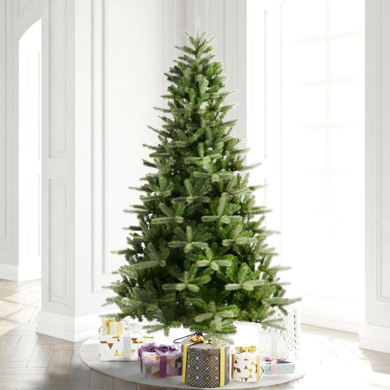 King Artificial Spruce Christmas Tree, 14' H