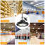 Ufo Led High Bay Light 150w 22500lm Ip65 Lampe commerciale imperméable à intensité variable avec prise US