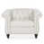 Simili cuir blanc