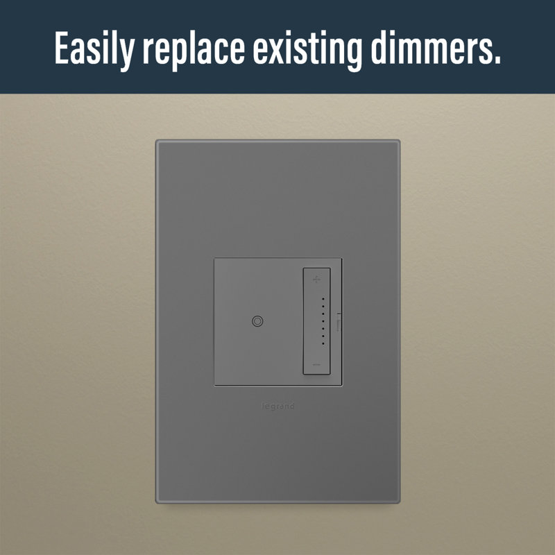 Adorne Smart Tru-universal Dimmer With Netatmo, Magnesium, Magnesium