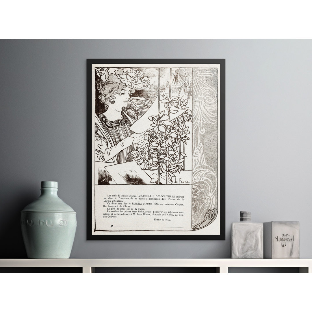 Vintage Art Movements Black Framed Poster