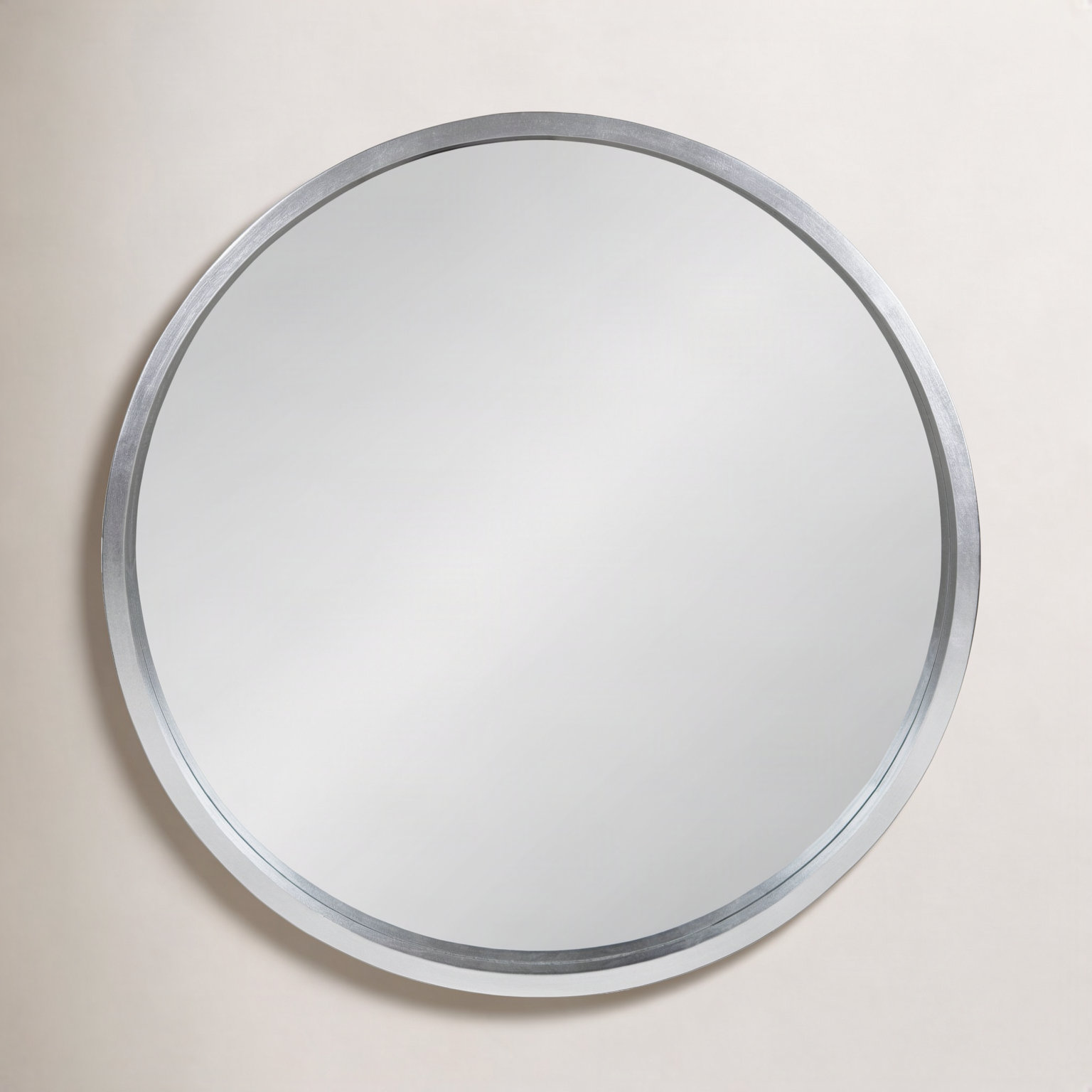 Arranjeet Accent Mirror, 25.6" x 25.6", Silver