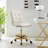Modway Prim Armless Performance Velvet Drafting Chair-317570410