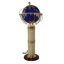Bleu ciel illuminé Geyer - Globe terrestre tourné par un moteur - Dimensions: L 19 po x l 19 po x H 42 po