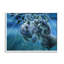 «Au-512-Giclee Manatees Underwater Sun Rays» par Linda Thompson, peinture-88104554-88104556