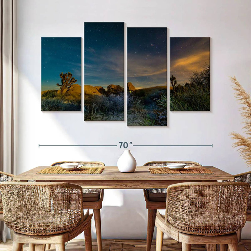 Desert Night Sky, 42" H x 68" W