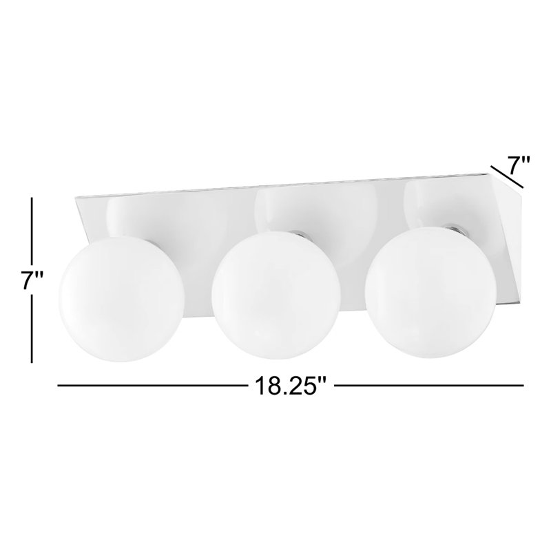 Aspyn 3 - Light Dimmable Vanity Light, Polished Nickel