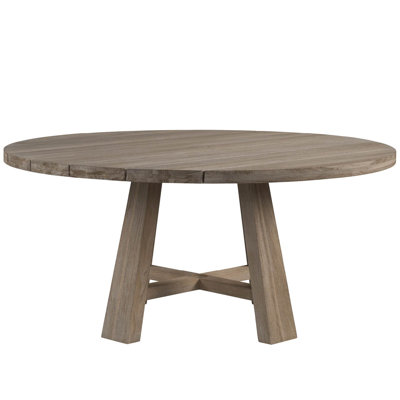 Saratoga Outdoor Round Teak Dining Table