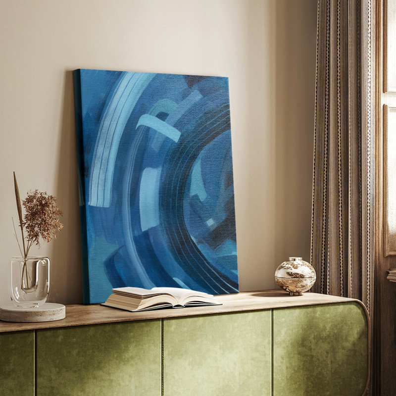 Blue Sighs II - galerie sur mesure Cavas