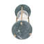 11" Finnegan Green Marble Hourglass