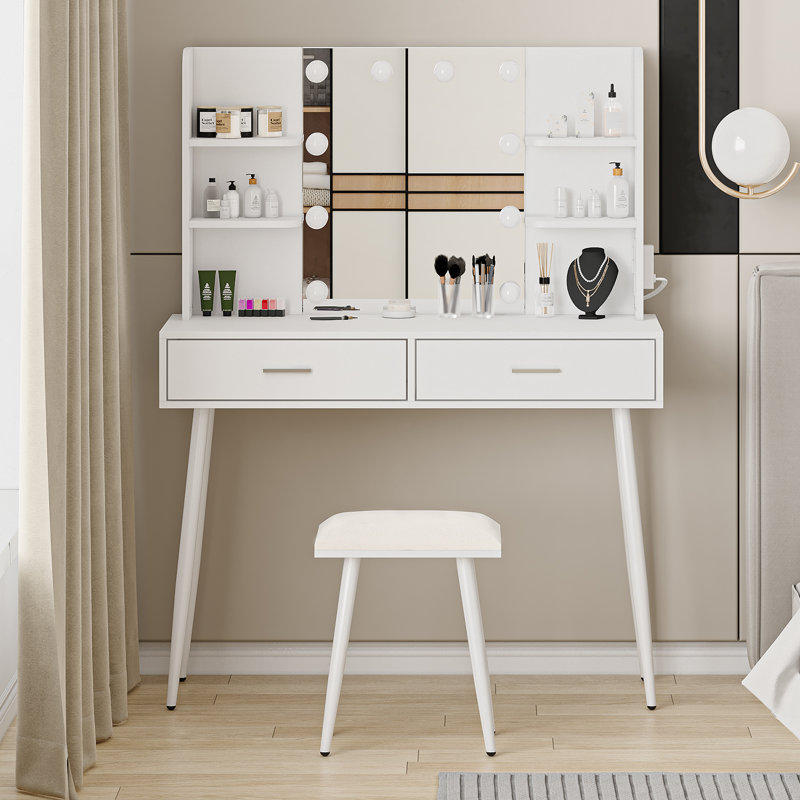Meuble-lavabo, Blanc