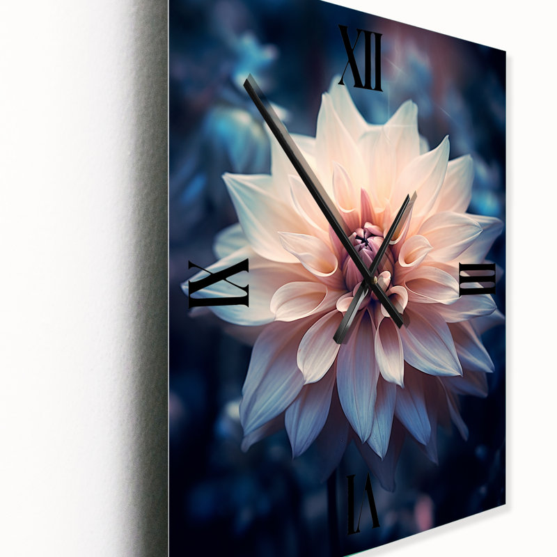 Horloge murale Garden Dahlia, Très grand