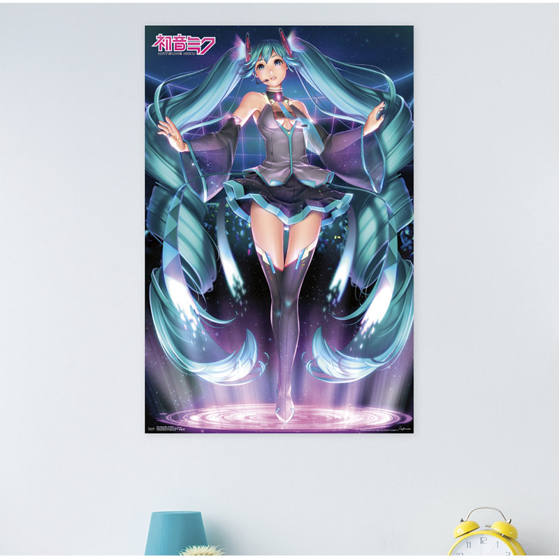 Hatsune miku-impression sur papier de projection
