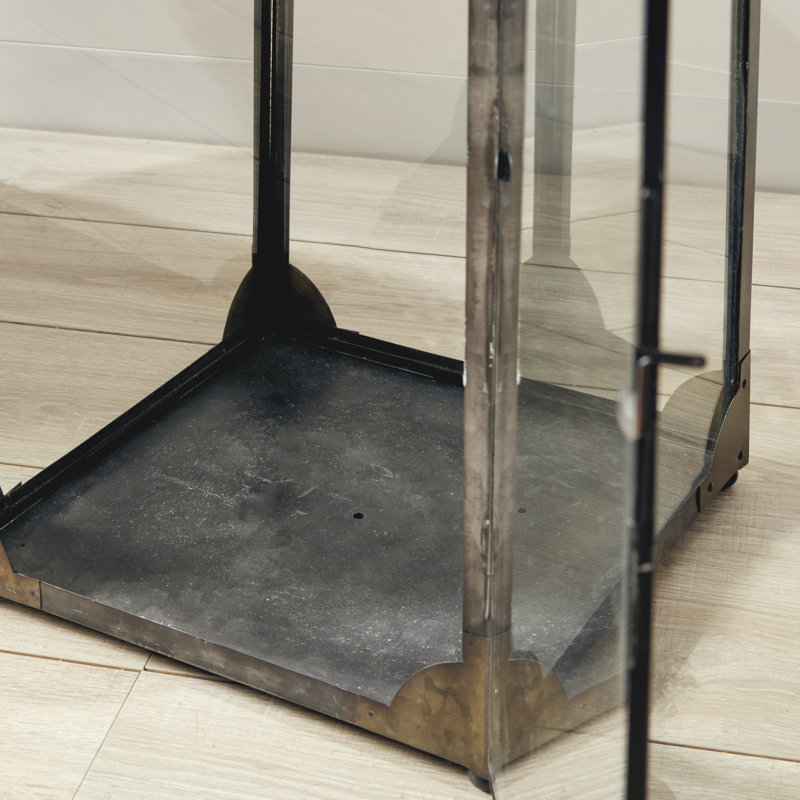 Idora Lantern, 30.5" H x 14" W x 14" D