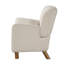 Fauteuil capitonné avec pieds en bois-1140953156
