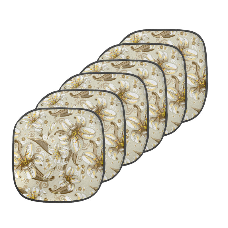 Coussin de siège papillon