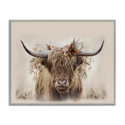 Peachy Pastel Cattle Giclee Art by Reinders