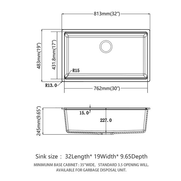 Dimensions du produit