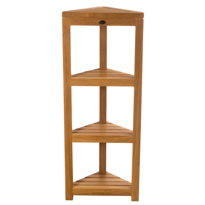 Ellie-Maye Teak Freestanding Bathroom Shelves