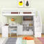 Lit mezzanine simple avec bureau en L et escalier de rangement-1245653574