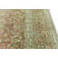 Tapis rouge / vert en laine noué à la main de conception unique 9 pi 5 po x 15 pi 3 po années 1960 Heracles