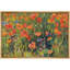 Champ de coquelicots sauvages, illustrations de paysages impressionnistes, campagne française rustique-101752619-101752620