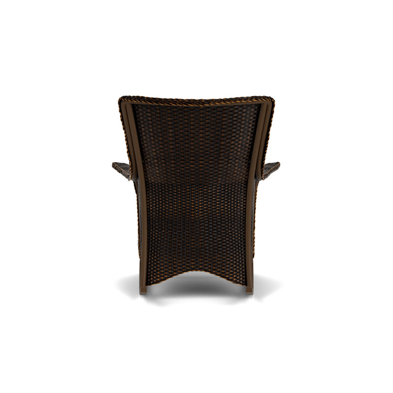 Mandalay Outdoor Rocker Chair, Rollo Linen, Mink