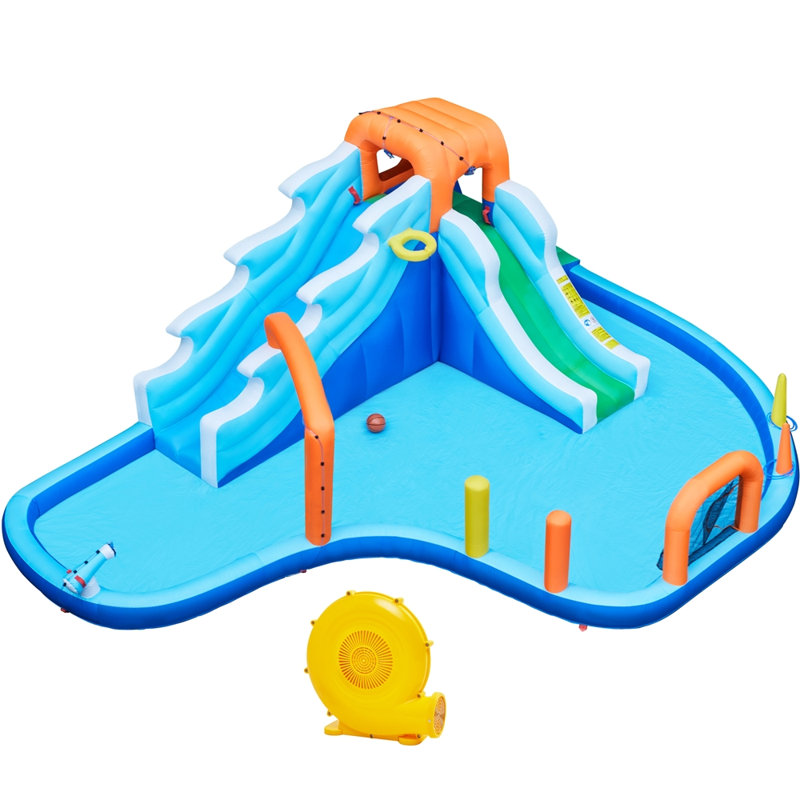 20' x 15' Inflatable Water Slide with Air Blower