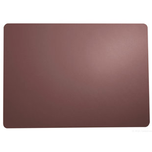 13'' Faux Leather Placemat Set of 4