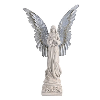 Angel Figurine Praying Detachable Wings
