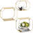 Adoraim 3 Piece Metal Floating Shelf