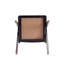Fauteuil noir et naturel-223888504